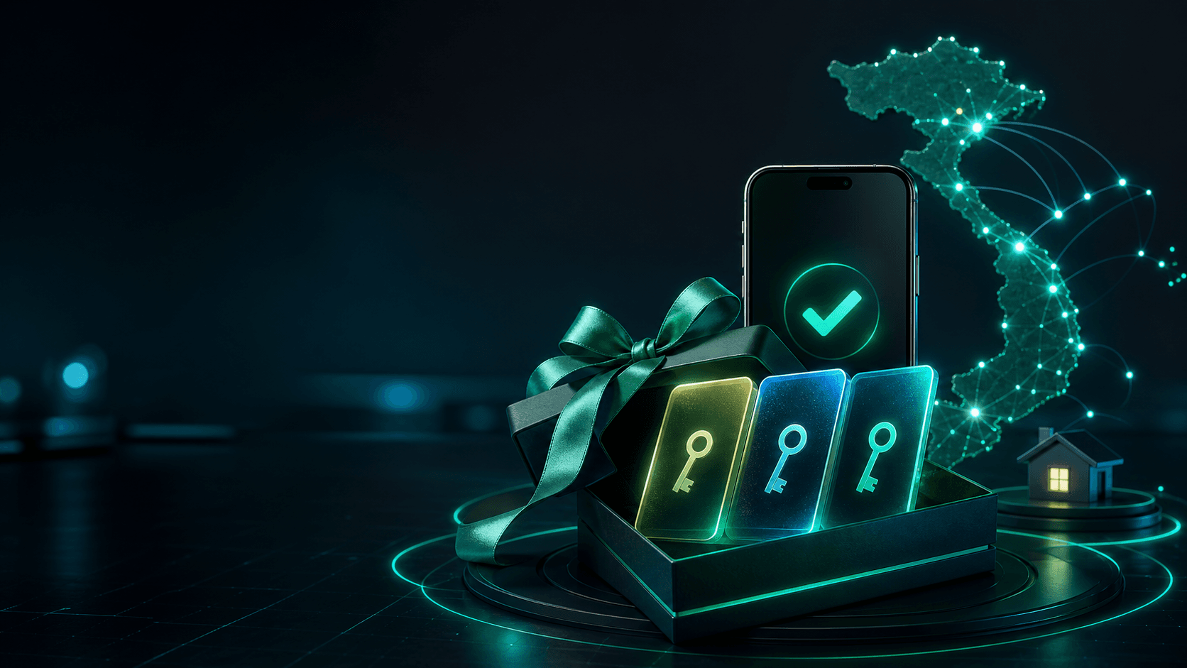 Gói dùng thử VNsProxy với ba proxy key và xác minh số điện thoại